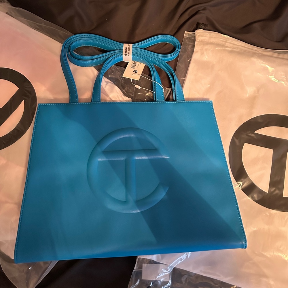Cyan Blue Medium Telfar